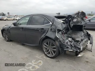 2019 Lexus IS 300 with VIN JTHBA1D25K5087678, listed as a Copart auction lot 50942805 with 60,491 mi miles and Salvage title. Bid and sale history available at DreamBid. Image 2.