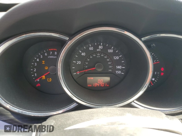 2012 Kia Sorento LX with VIN 5XYKTDA2XCG280029, listed as a Copart auction lot 52933215 with 134,701 mi miles and Clean Title. Bid and sale history available at carsss.com. Image 9.