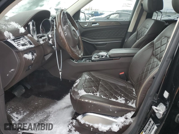2017 Mercedes-Benz GLS with VIN 4JGDF7DE3HA899243, listed as a Copart auction lot 46994633 with 61,894 mi miles. Bid and sale history available at carsss.com. Image 7.