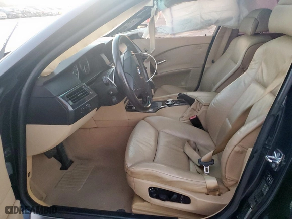 2004 BMW 5 Series 525i with VIN WBANA53534B853653, listed as a Copart auction lot 48991985 with 94,178 mi miles and Salvage Title. Bid and sale history available at carsss.com. Image 7.