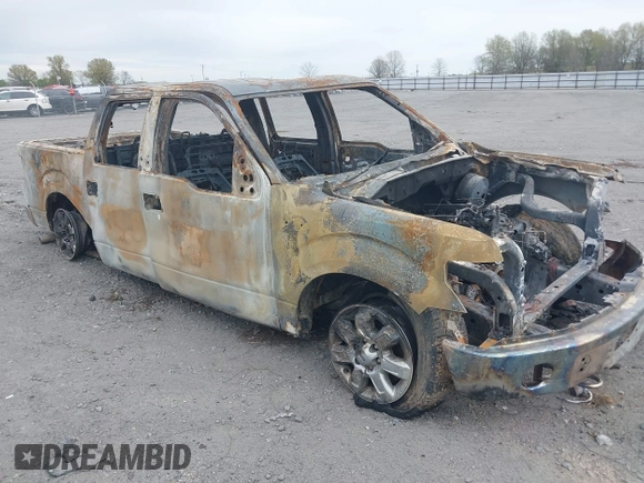 2014 Ford F-150 XL with VIN 1FTFW1EF5EKF46770, listed as a IAAI auction lot 41719158 with 1 mi miles. Bid and sale history available at carsss.com. Image 1.