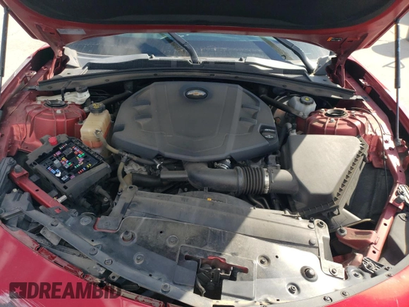 2021 Chevrolet Camaro 1LT with VIN 1G1FB1RSXM0113323, listed as a Copart auction lot 54583715 with 39,544 mi miles and Salvage title. Bid and sale history available at DreamBid. Image 11.