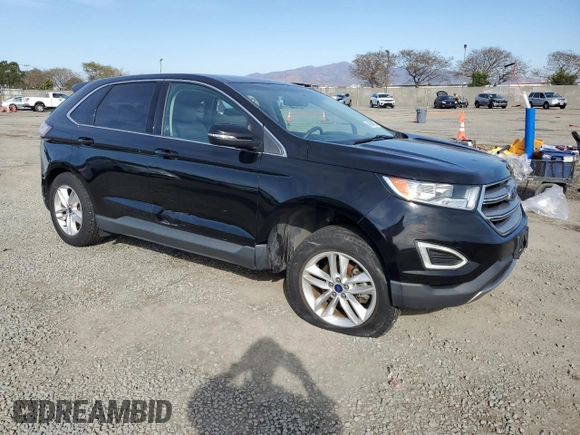 2016 Ford Edge SEL with VIN 2FMPK3J95GBC18172, listed as a Copart auction lot 48594205 with 63,122 mi miles and Salvage Title. Bid and sale history available at carsss.com. Image 4.