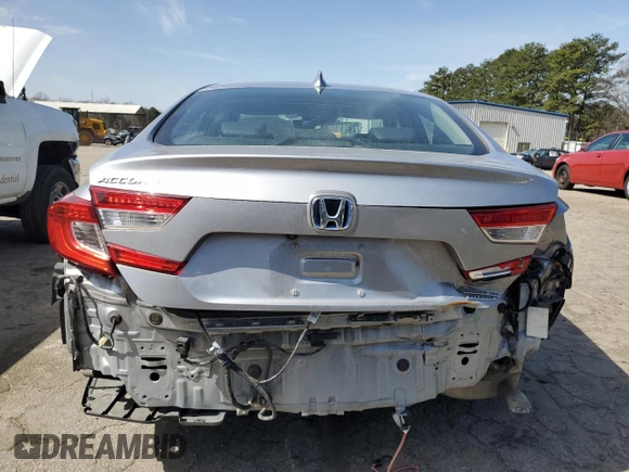 2021 Honda Accord Touring with VIN 1HGCV3F90MA020434, listed as a Copart auction lot 47030525 with 84,172 mi miles and Salvage title. Bid and sale history available at DreamBid. Image 6.
