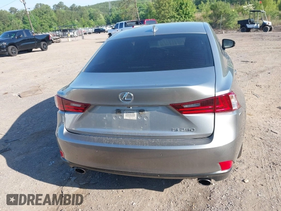 2015 Lexus IS 250 with VIN JTHBF1D2XF5044378, listed as a IAAI auction lot 42125467 with 190,189 mi miles and . Bid and sale history available at DreamBid. Image 16.