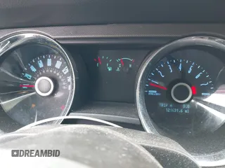2014 Ford Mustang V6 with VIN 1ZVBP8AM1E5277123, listed as a IAAI auction lot 41917529 with 121,631 mi miles. Bid and sale history available at carsss.com. Image 7.