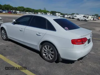 2012 Audi A4 2.0T Premium with VIN WAUAFAFL1CN020174, listed as a IAAI auction lot 41739896 with 144,144 mi miles. Bid and sale history available at carsss.com. Image 3.