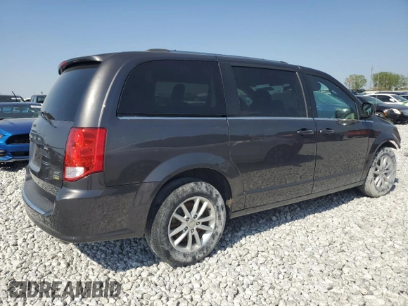 2018 Dodge Grand Caravan SXT with VIN 2C4RDGCG5JR204989, listed as a Copart auction lot 46361405 with 178,485 mi miles and Salvage Title. Bid and sale history available at DreamBid. Image 3.