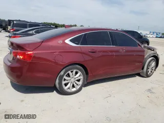 2017 Chevrolet Impala LT with VIN 1G1105S3XHU171182, listed as a Copart auction lot 53428595 with 164,505 mi miles and Salvage Title. Bid and sale history available at carsss.com. Image 3.