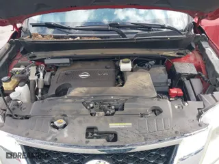 2016 Nissan Pathfinder Platinum with VIN 5N1AR2MMXGC658433, listed as a IAAI auction lot 41685557 with 107,695 mi miles. Bid and sale history available at carsss.com. Image 10.
