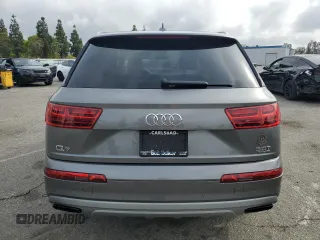 2017 Audi Q7 Premium Plus with VIN WA1LAAF78HD027417, listed as a Copart auction lot 50961825 with 122,053 mi miles and Salvage Title. Bid and sale history available at carsss.com. Image 6.