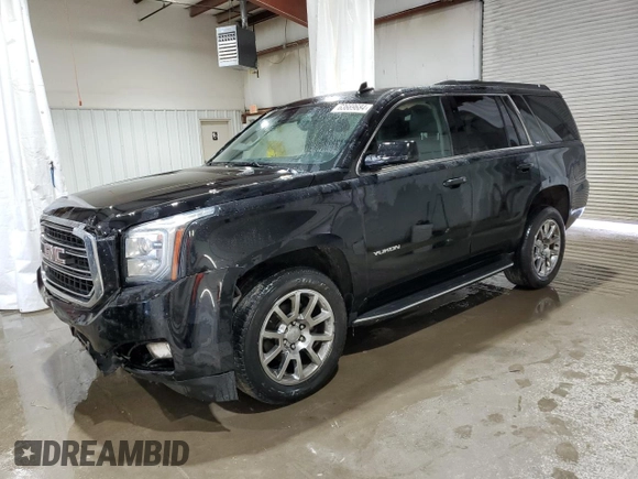 2019 GMC Yukon SLT with VIN 1GKS1BKC5KR316912, listed as a Copart auction lot 63669684 with 83,346 mi miles and Salvage Title. Bid and sale history available at carsss.com. Image 1.