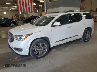 2019 GMC Acadia Denali with VIN 1GKKNXLS3KZ150140, listed as a Copart auction lot 58832575 with 60,724 mi miles and Salvage title. Bid and sale history available at DreamBid. Image 1.