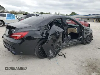 2017 Mercedes-Benz CLA 45 AMG with VIN WDDSJ5CB2HN424882, listed as a Copart auction lot 46393955 with 49,468 mi miles and Salvage Title. Bid and sale history available at DreamBid. Image 3.