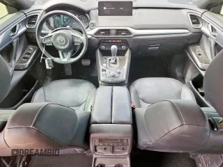 2023 Mazda CX-9 Carbon Edition with VIN JM3TCBDY1P0633964, listed as a Copart auction lot 60750015 with 34,657 mi miles and Salvage title. Bid and sale history available at DreamBid. Image 8.