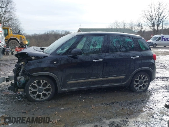 2014 FIAT 500L Trekking with VIN ZFBCFADH2EZ007992, listed as a IAAI auction lot 41660545 with 177,863 mi miles and . Bid and sale history available at DreamBid. Image 14.