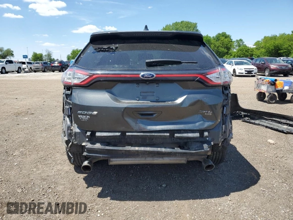 2016 Ford Edge SEL z VIN 2FMPK4J80GBC17489, wystawiony jako Copart lot #58372985 z przebiegiem 131 423 mil mil oraz Szkoda całkowita • Salvage title. Historia ofert i sprzedaży dostępna na DreamBid. Obrazek 6.