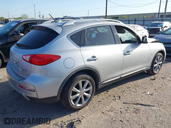 2017 Infiniti QX50 with VIN JN1BJ0RP9HM389511, listed as a IAAI auction lot 41839164 with 132,951 mi miles and . Bid and sale history available at carsss.com. Image 4.