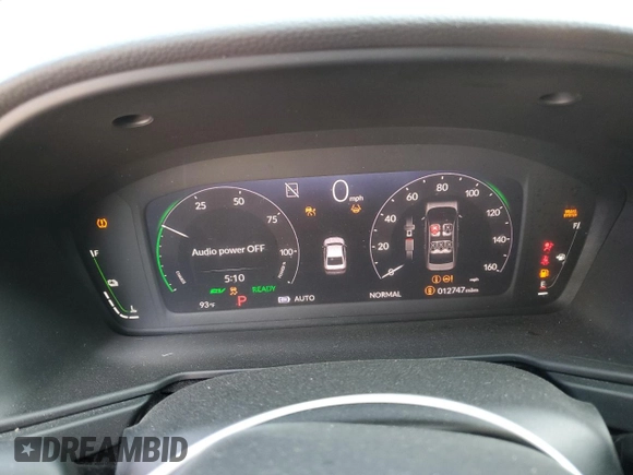 2024 Honda Accord Sport-L with VIN 1HGCY2F79RA044819, listed as a Copart auction lot 58347705 with 12,747 mi miles and Salvage title. Bid and sale history available at DreamBid. Image 9.