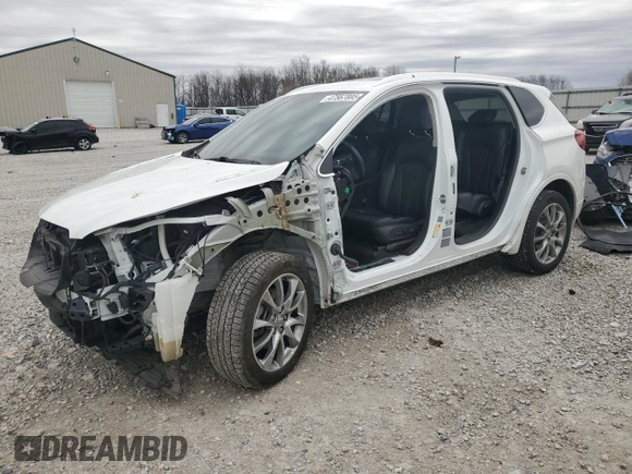 2020 Buick Envision Essence with VIN LRBFX2SA0LD199795, listed as a Copart auction lot 47567885 with 63,738 mi miles and Salvage Title. Bid and sale history available at DreamBid. Image 1.