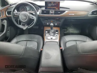 2016 Audi A6 Premium Plus with VIN WAUGFAFC0GN009117, listed as a Copart auction lot 65251035 with 108,466 mi miles and Salvage title. Bid and sale history available at DreamBid. Image 8.
