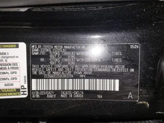 2025 Lexus NX with VIN 2T2GGCEZ5SC063294, listed as a IAAI auction lot 41625059 with 7,225 mi miles. Bid and sale history available at carsss.com. Image 9.