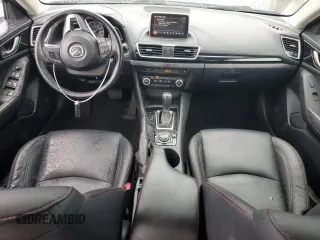 2015 Mazda 3 i Grand Touring with VIN JM1BM1M77F1242152, listed as a Copart auction lot 58266045 with 81,503 mi miles and Salvage title. Bid and sale history available at DreamBid. Image 8.