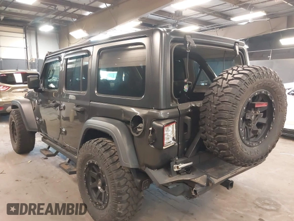 2018 Jeep Wrangler Unlimited Sport S с VIN 1C4HJXDG7JW280918, выставлен на аукционе IAAI как лот 41998831 с пробегом 66 539 миль миль и . История ставок и продаж доступна на DreamBid. Изображение 6.
