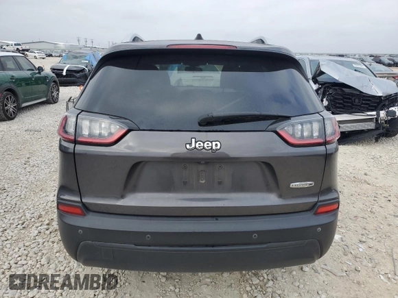 2020 Jeep Cherokee Latitude Plus with VIN 1C4PJLLB9LD548909, listed as a Copart auction lot 44524555 with 88,129 mi miles and Salvage Title. Bid and sale history available at carsss.com. Image 6.