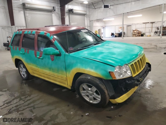 2006 Jeep Grand Cherokee Laredo with VIN 1J4GR48K56C298001, listed as a Copart auction lot 50056945 with 180,274 mi miles and Salvage Title. Bid and sale history available at carsss.com. Image 4.