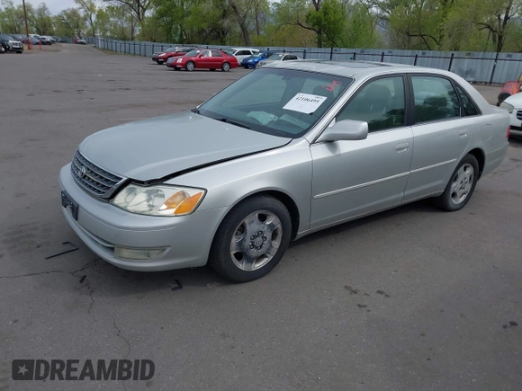 2003 Toyota Avalon XL with VIN 4T1BF28B93U279272, listed as a IAAI auction lot 42106495 with 161,904 mi miles and . Bid and sale history available at carsss.com. Image 2.