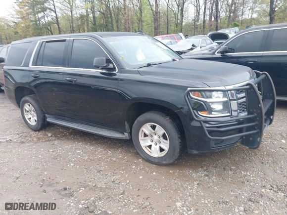 2016 Chevrolet Tahoe Commercial with VIN 1GNLCDEC0GR260524, listed as a IAAI auction lot 41923506 with 247,671 mi miles. Bid and sale history available at carsss.com. Image 1.
