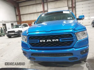 2022 Ram 1500 Big Horn with VIN 1C6RRFFG4NN343089, listed as a IAAI auction lot 41807604 with 26,443 mi miles. Bid and sale history available at carsss.com. Image 12.