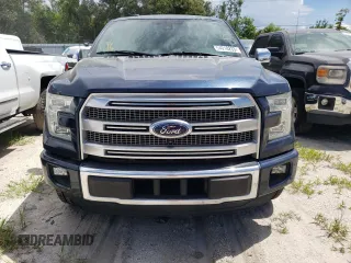 2015 Ford F-150 XL with VIN 1FTEW1CG2FFA50083, listed as a Copart auction lot 64018233 with 98,108 mi miles and Salvage Title. Bid and sale history available at carsss.com. Image 5.