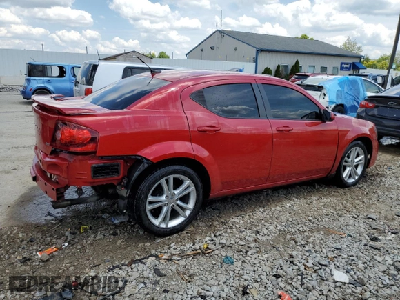 2014 Dodge Avenger SXT z VIN 1C3CDZCG8EN217664, wystawiony jako Copart lot #47544525 z przebiegiem 70 032 mil mil oraz Nie do naprawy • Non repairable. Historia ofert i sprzedaży dostępna na DreamBid. Obrazek 3.