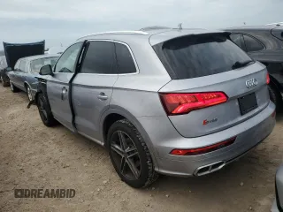 2018 Audi SQ5 Premium Plus with VIN WA1A4AFYXJ2018372, listed as a Copart auction lot 76720514 with 78,248 mi miles and Salvage Title. Bid and sale history available at DreamBid. Image 2.
