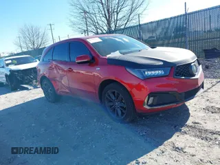 2020 Acura MDX w/Technology/A-Spec Pkg with VIN 5J8YD4H02LL025103, listed as a IAAI auction lot 41742821 with 26,893 mi miles. Bid and sale history available at carsss.com. Image 1.