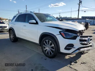 2024 Mercedes-Benz GLE 450 with VIN 4JGFB5KB6RB177388, listed as a Copart auction lot 47432645 with 3,674 mi miles and Salvage title. Bid and sale history available at DreamBid. Image 4.