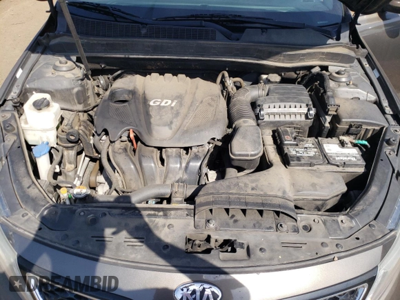 2014 Kia Optima LX with VIN 5XXGM4A79EG289052, listed as a Copart auction lot 54314545 with 208,620 mi miles and Salvage Title. Bid and sale history available at carsss.com. Image 11.