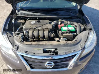 2014 Nissan Sentra SV with VIN 3N1AB7AP7EL633496, listed as a Copart auction lot 55571494 with 105,519 mi miles and Salvage Title. Bid and sale history available at carsss.com. Image 11.