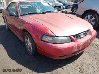 2003 Ford Mustang Deluxe with VIN 1FAFP44443F367341, listed as a IAAI auction lot 41985869 with 1 mi miles. Bid and sale history available at carsss.com. Image 6.