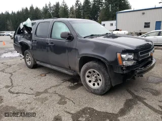 2010 Chevrolet Suburban LS with VIN 1GNUKHE3XAR192464, listed as a Copart auction lot 87311324 with 0 mi miles and Salvage Title. Bid and sale history available at carsss.com. Image 4.