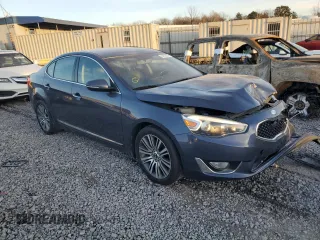2014 Kia Cadenza Premium with VIN KNALN4D77E5129941, listed as a Copart auction lot 84058904 with 180,361 mi miles and Salvage Title. Bid and sale history available at carsss.com. Image 4.