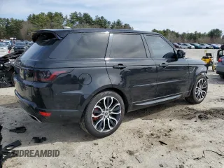 2018 Land Rover Range Rover Sport HSE Dynamic with VIN SALWV2SV7JA406930, listed as a Copart auction lot 49456785 with 84,834 mi miles and Salvage Title. Bid and sale history available at carsss.com. Image 3.