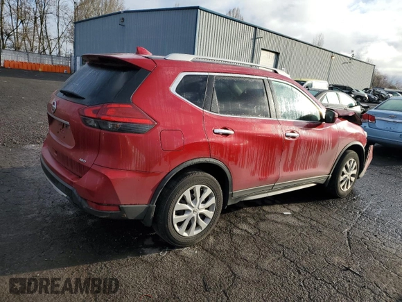2017 Nissan Rogue S with VIN 5N1AT2MM3HC800169, listed as a Copart auction lot 49184585 with 133,195 mi miles and Salvage Title. Bid and sale history available at carsss.com. Image 3.