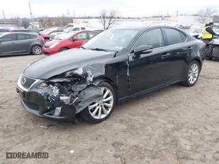 2010 Lexus IS 250 with VIN JTHBF5C23A5110349, listed as a IAAI auction lot 41726572 with NaN miles. Bid and sale history available at carsss.com. Image 17.