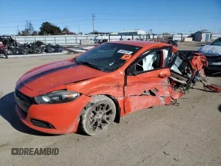 2016 Dodge Dart SXT Sport with VIN 1C3CDFFA1GD822527, listed as a Copart auction lot 44443235 with Not Provided miles and Salvage Title. Bid and sale history available at DreamBid. Image 1.
