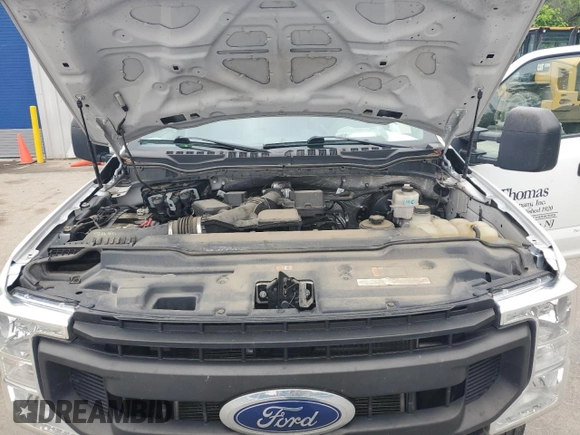 2021 Ford F-250 XL with VIN 1FTBF2A60MEC77777, listed as a Copart auction lot 59657405 with 123,103 mi miles and Salvage title. Bid and sale history available at DreamBid. Image 11.