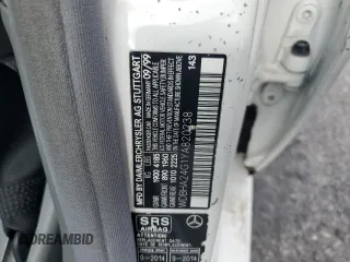 2000 Mercedes-Benz C 230 Kompressor with VIN WDBHA24G1YA820238, listed as a Copart auction lot 55563994 with 264,556 mi miles and Salvage Title. Bid and sale history available at carsss.com. Image 12.