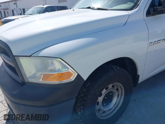 2012 Ram 1500 Tradesman with VIN 1C6RD7FP6CS204701, listed as a IAAI auction lot 42083619 with 194,860 mi miles. Bid and sale history available at carsss.com. Image 6.